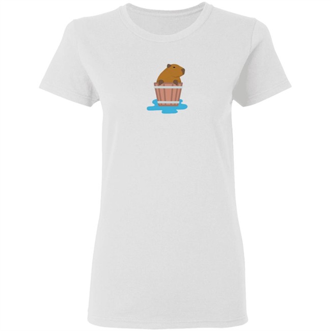 Limited Edition Capybaras Barrel Bath Shirt Limited Edition Capybaras Barrel Bath Shirt