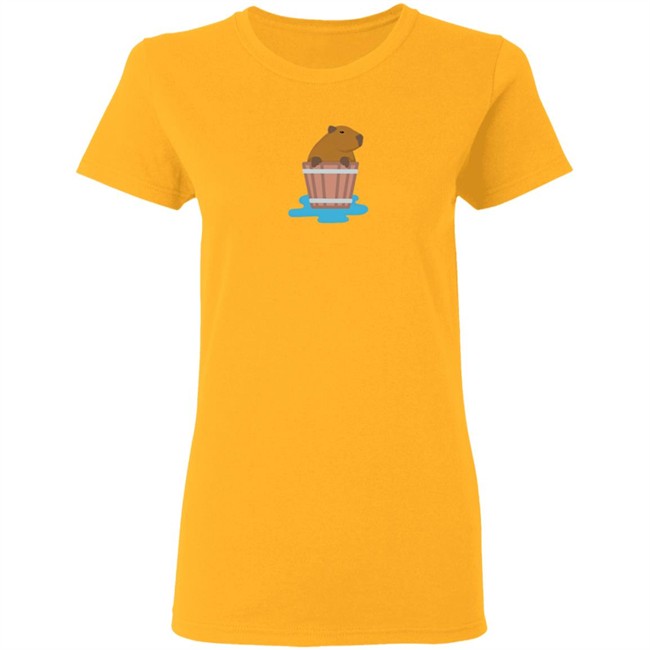 Limited Edition Capybaras Barrel Bath Shirt Limited Edition Capybaras Barrel Bath Shirt