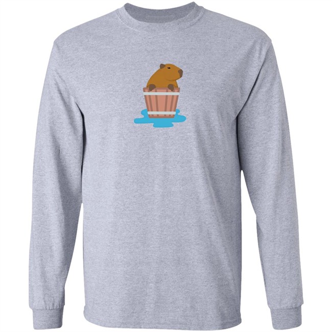 Limited Edition Capybaras Barrel Bath Shirt Limited Edition Capybaras Barrel Bath Shirt
