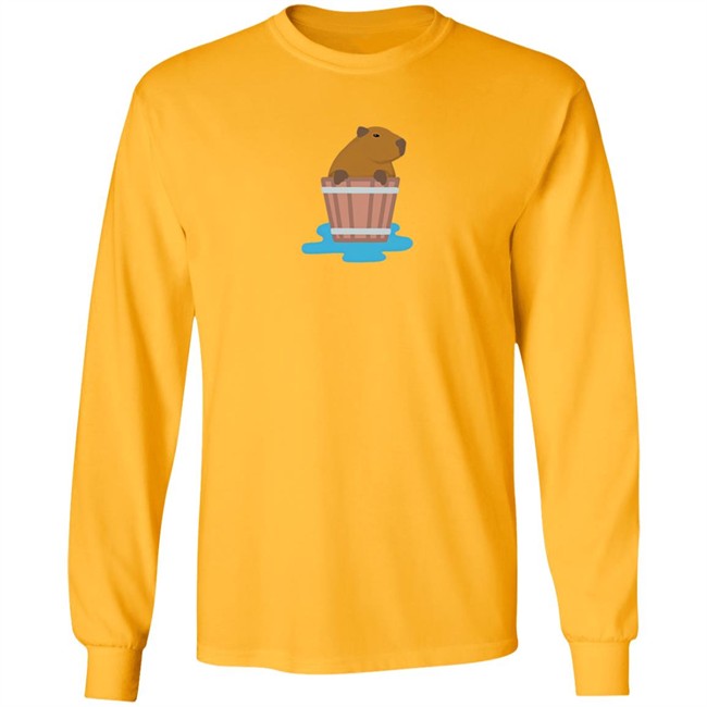 Limited Edition Capybaras Barrel Bath Shirt Limited Edition Capybaras Barrel Bath Shirt