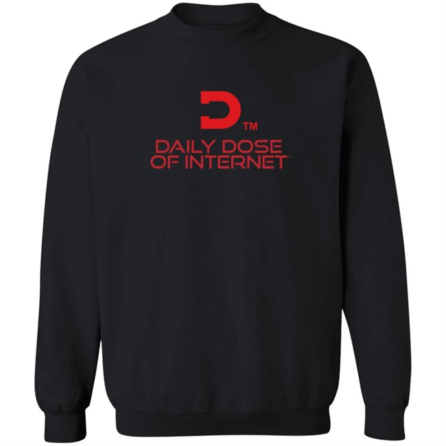 Daily Dose Of Internet Dose Merch Hoodie Black Daily Dose Of Internet Dose Merch Hoodie Black