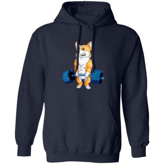 Aliceson And Lee Dog Fitness Day CrewNeck Sweatshirt Aliceson And Lee Dog Fitness Day CrewNeck Sweatshirt