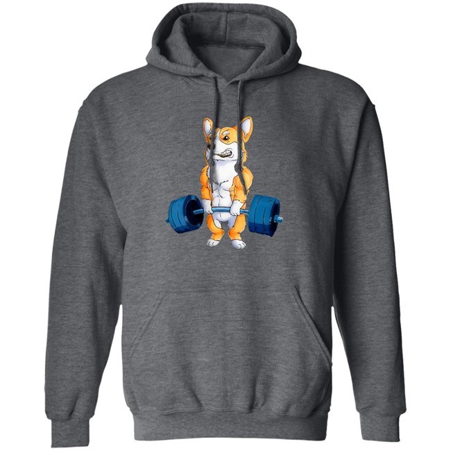Aliceson And Lee Dog Fitness Day CrewNeck Sweatshirt Aliceson And Lee Dog Fitness Day CrewNeck Sweatshirt