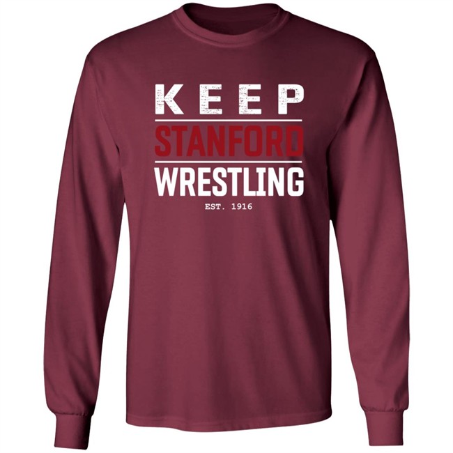 Limited Edition Keep Stanford Wrestling Hoodie Limited Edition Keep Stanford Wrestling Hoodie