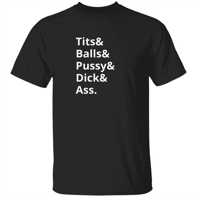 ShirtBimbo Tits Balls Pussy Disk Ass Shirt