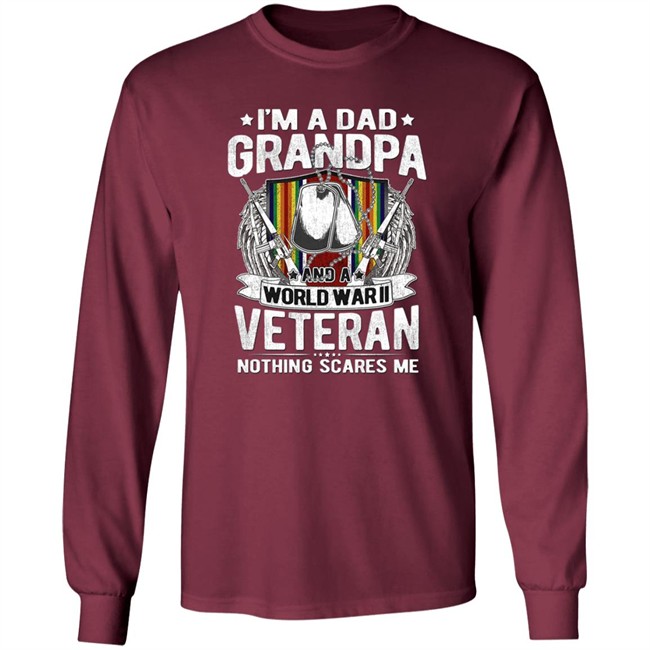 A Dad Grandpa And World War Ii Veteran Sweatshirt A Dad Grandpa And World War Ii Veteran Sweatshirt