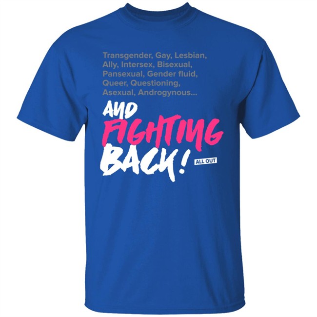 All Out Shop Fighting Tee Shirt All Out Shop Fighting Tee Shirt