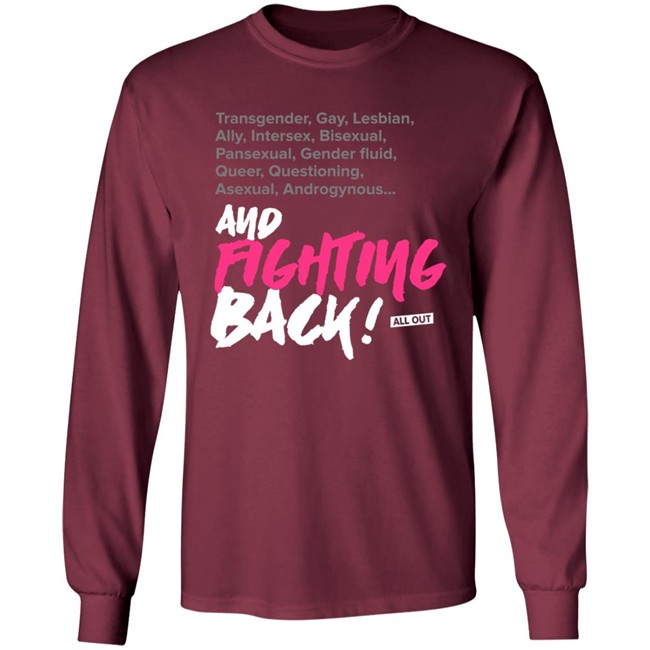 All Out Shop Fighting Tee Shirt All Out Shop Fighting Tee Shirt