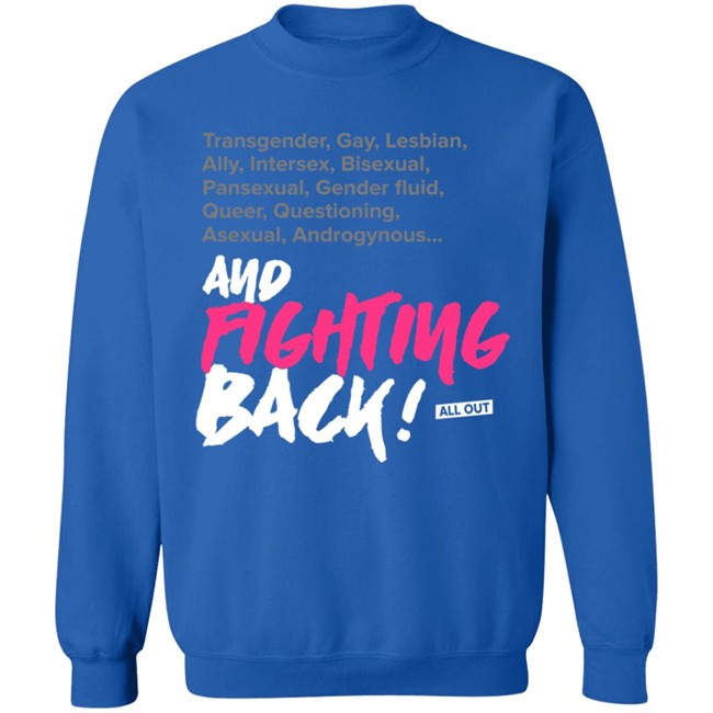 All Out Shop Fighting Tee Shirt All Out Shop Fighting Tee Shirt