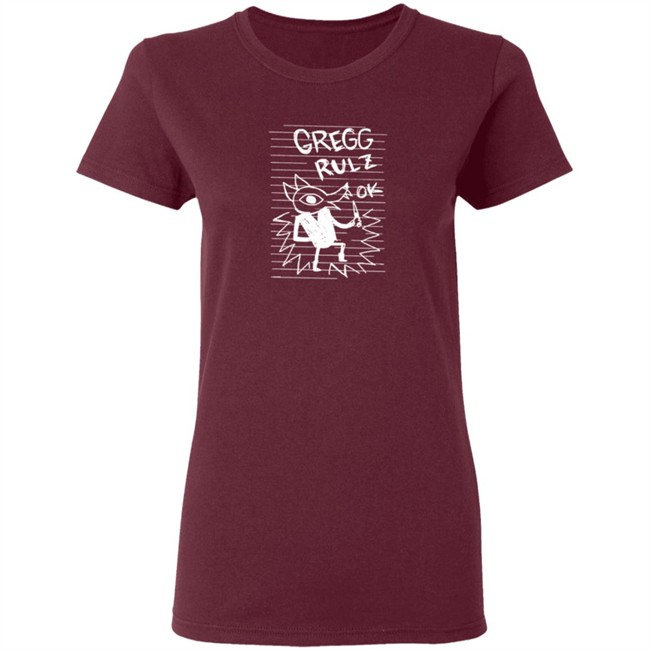 Limited Edition Night In The Wolf Nitw Gregg Rulz Ok Shirt Limited Edition Night In The Wolf Nitw Gregg Rulz Ok Shirt