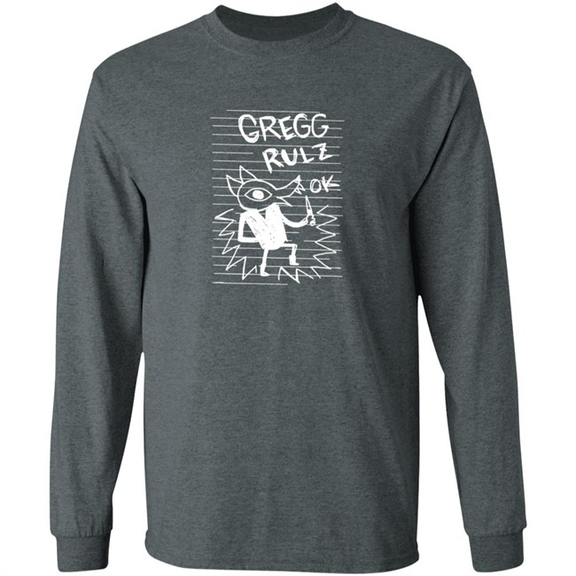 Limited Edition Night In The Wolf Nitw Gregg Rulz Ok Shirt Limited Edition Night In The Wolf Nitw Gregg Rulz Ok Shirt
