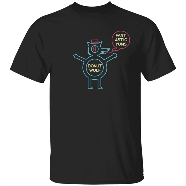 Limited Edition Night In The Wolf Nitw Donut Wolf Fan Astic Yums Shirt