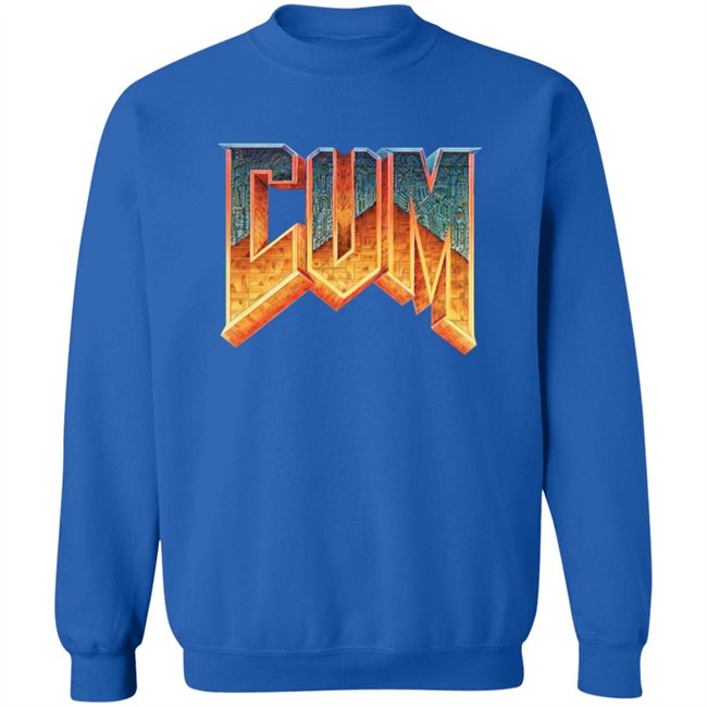 Limited Edition Cum Doom Shirt Cum Doom Logo Parody Shirt Limited Edition Cum Doom Shirt Cum Doom Logo Parody Shirt