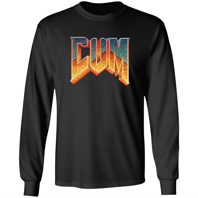 Limited Edition Cum Doom Shirt Cum Doom Logo Parody Shirt Limited Edition Cum Doom Shirt Cum Doom Logo Parody Shirt