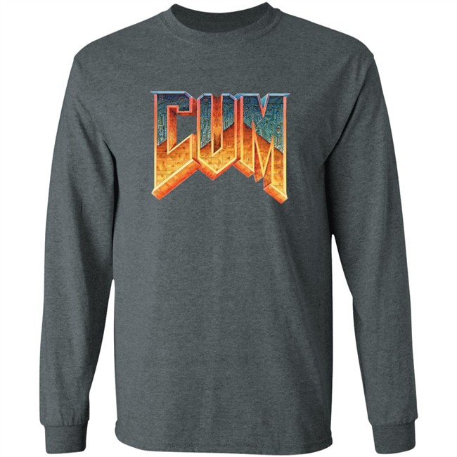 Limited Edition Cum Doom Shirt Cum Doom Logo Parody Shirt Limited Edition Cum Doom Shirt Cum Doom Logo Parody Shirt