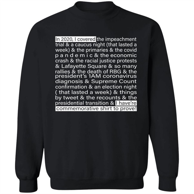Jim Acosta IIn 2020 I Covered The Impeachment Trial & A Caucus Night Shirt Jim Acosta IIn 2020 I Covered The Impeachment Trial & A Caucus Night Shirt