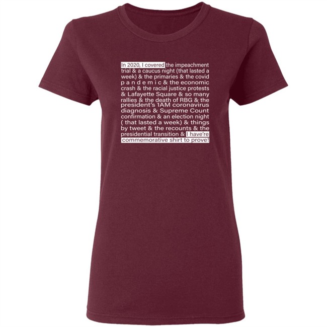 Jim Acosta IIn 2020 I Covered The Impeachment Trial & A Caucus Night Shirt Jim Acosta IIn 2020 I Covered The Impeachment Trial & A Caucus Night Shirt