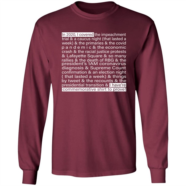 Jim Acosta IIn 2020 I Covered The Impeachment Trial & A Caucus Night Shirt Jim Acosta IIn 2020 I Covered The Impeachment Trial & A Caucus Night Shirt