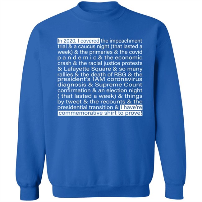 Jim Acosta IIn 2020 I Covered The Impeachment Trial & A Caucus Night Shirt Jim Acosta IIn 2020 I Covered The Impeachment Trial & A Caucus Night Shirt