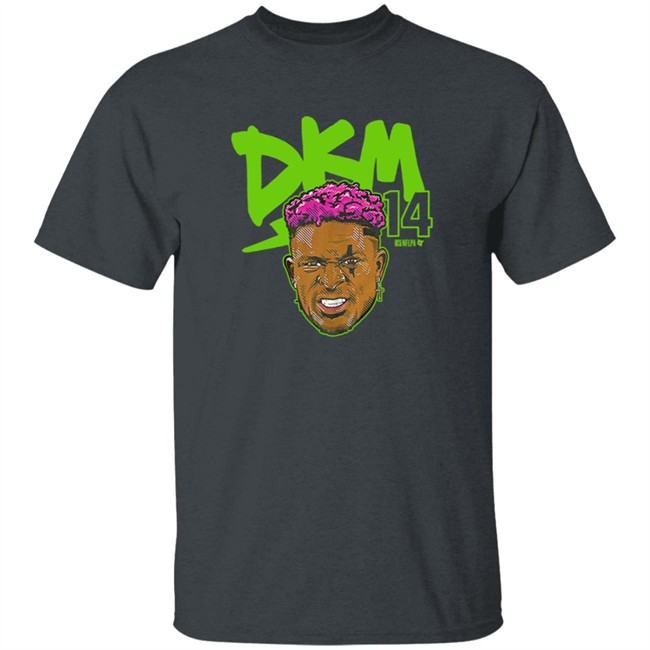 Limited Edition Dk Metcalf 14 DKM Shirt Limited Edition Dk Metcalf 14 DKM Shirt