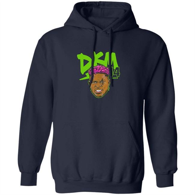Limited Edition Dk Metcalf 14 DKM Shirt Limited Edition Dk Metcalf 14 DKM Shirt