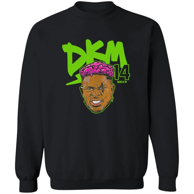 Limited Edition Dk Metcalf 14 DKM Shirt Limited Edition Dk Metcalf 14 DKM Shirt