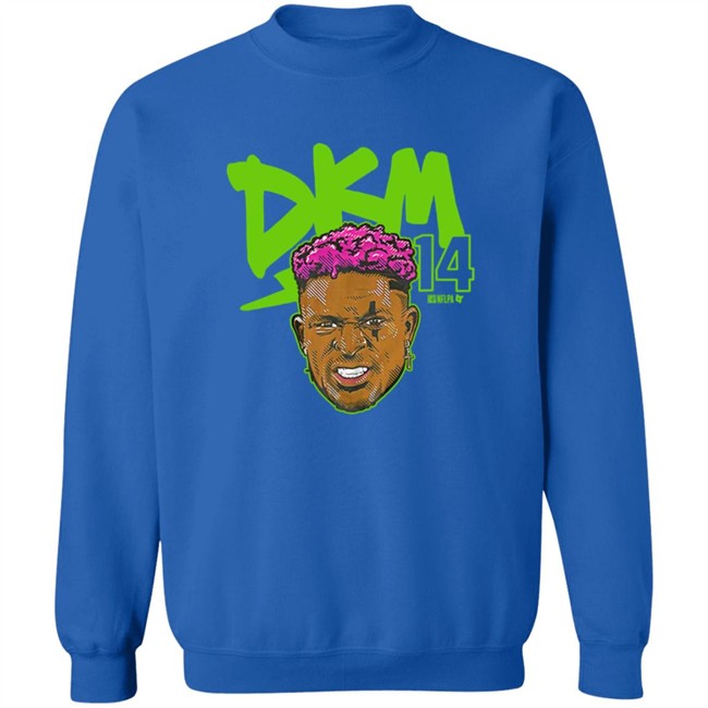 Limited Edition Dk Metcalf 14 DKM Shirt Limited Edition Dk Metcalf 14 DKM Shirt