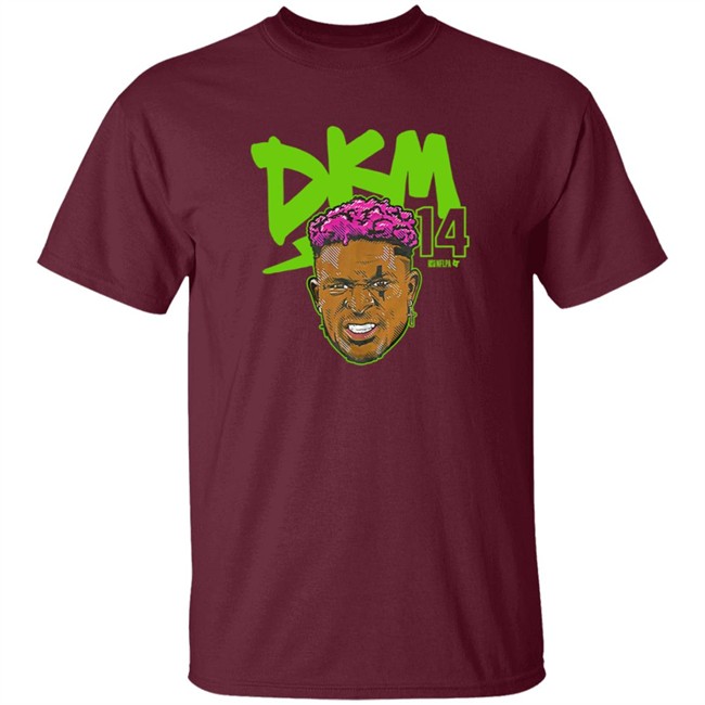 Limited Edition Dk Metcalf 14 DKM Shirt Limited Edition Dk Metcalf 14 DKM Shirt