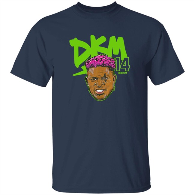 Limited Edition Dk Metcalf 14 DKM Shirt Limited Edition Dk Metcalf 14 DKM Shirt