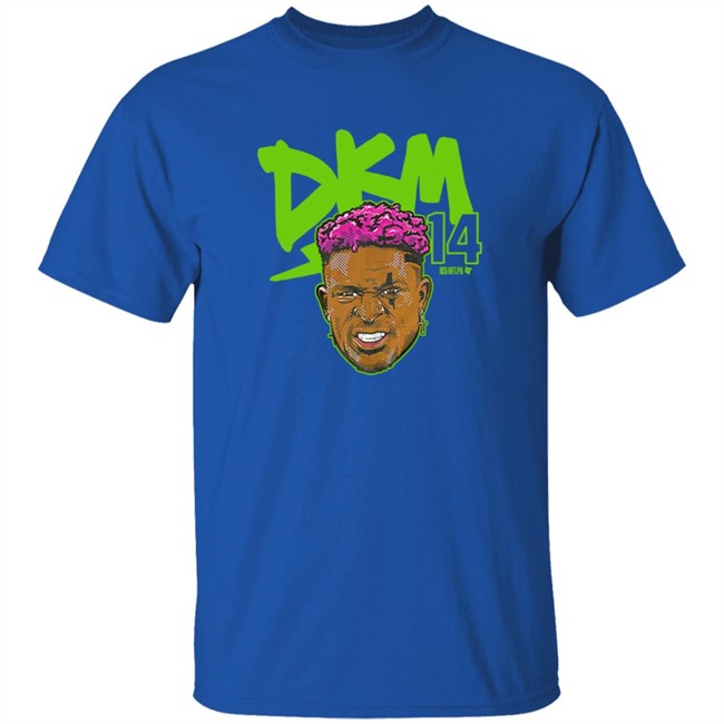 Limited Edition Dk Metcalf 14 DKM Shirt Limited Edition Dk Metcalf 14 DKM Shirt