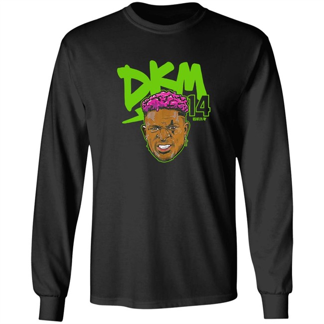 Limited Edition Dk Metcalf 14 DKM Shirt Limited Edition Dk Metcalf 14 DKM Shirt