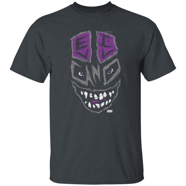 AEW Merch All Elite Wrestling Limited Edition Evil Uno Menace Shirt AEW Merch All Elite Wrestling Limited Edition Evil Uno Menace Shirt