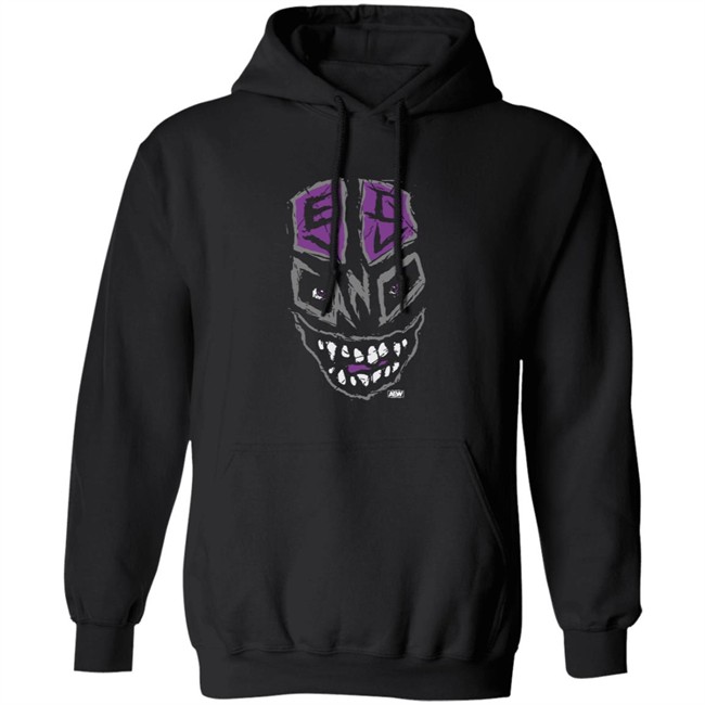 AEW Merch All Elite Wrestling Limited Edition Evil Uno Menace Shirt AEW Merch All Elite Wrestling Limited Edition Evil Uno Menace Shirt