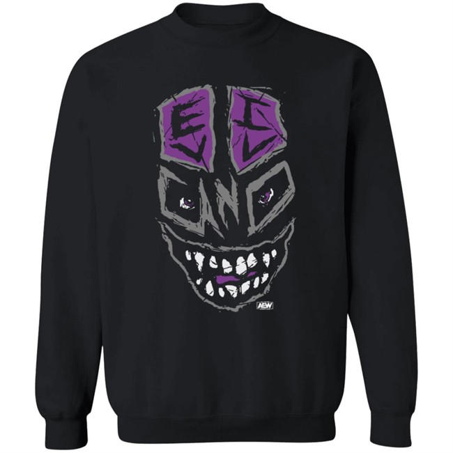 AEW Merch All Elite Wrestling Limited Edition Evil Uno Menace Shirt AEW Merch All Elite Wrestling Limited Edition Evil Uno Menace Shirt