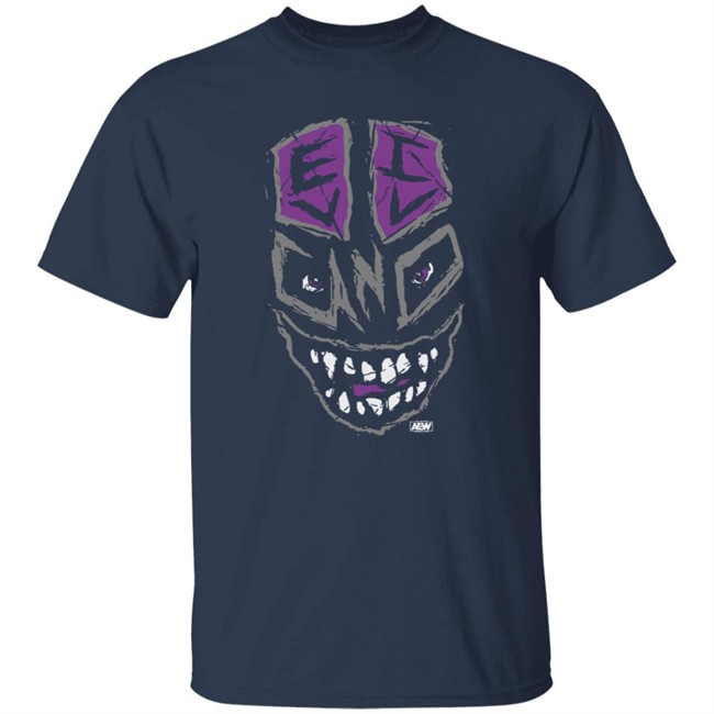 AEW Merch All Elite Wrestling Limited Edition Evil Uno Menace Shirt AEW Merch All Elite Wrestling Limited Edition Evil Uno Menace Shirt