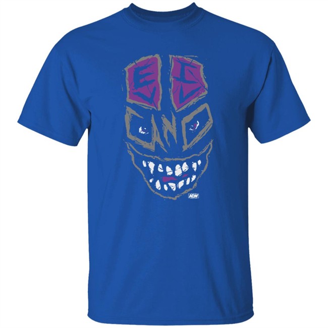 AEW Merch All Elite Wrestling Limited Edition Evil Uno Menace Shirt AEW Merch All Elite Wrestling Limited Edition Evil Uno Menace Shirt