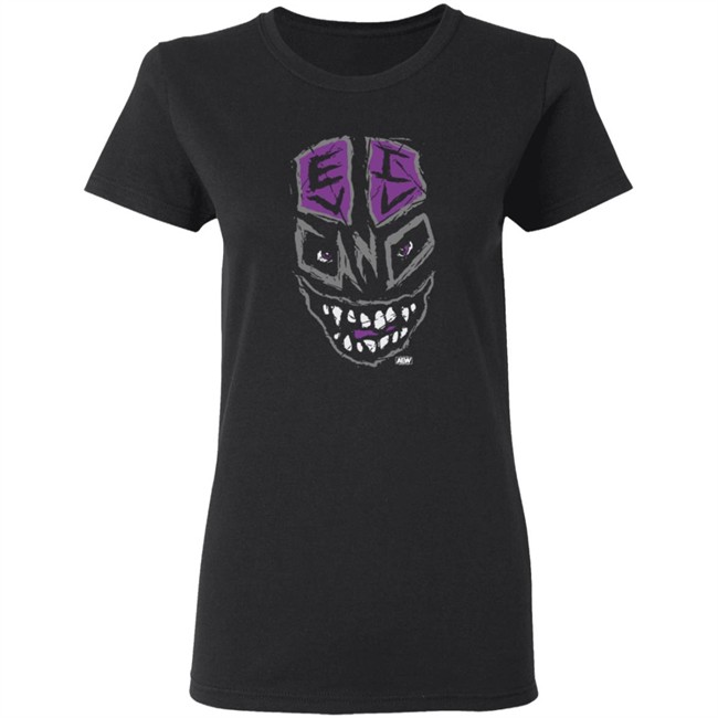 AEW Merch All Elite Wrestling Limited Edition Evil Uno Menace Shirt AEW Merch All Elite Wrestling Limited Edition Evil Uno Menace Shirt