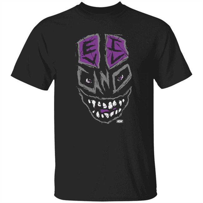 AEW Merch All Elite Wrestling Limited Edition Evil Uno Menace Shirt