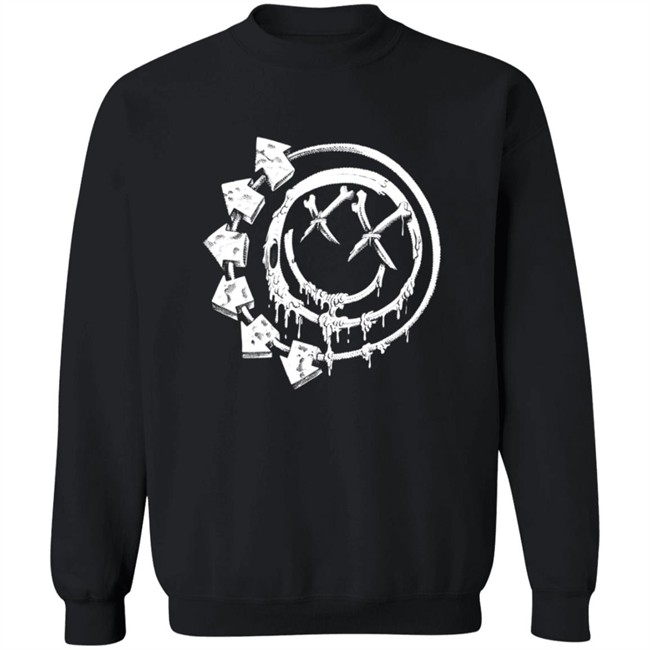 Limited Edition Blink 182 Merch Bones Shirt Limited Edition Blink 182 Merch Bones Shirt