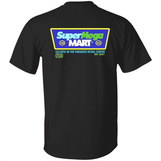 Limited Edition Supermega Mart Merch Supermega Mart Logo Shirt Limited Edition Supermega Mart Merch Supermega Mart Logo Shirt