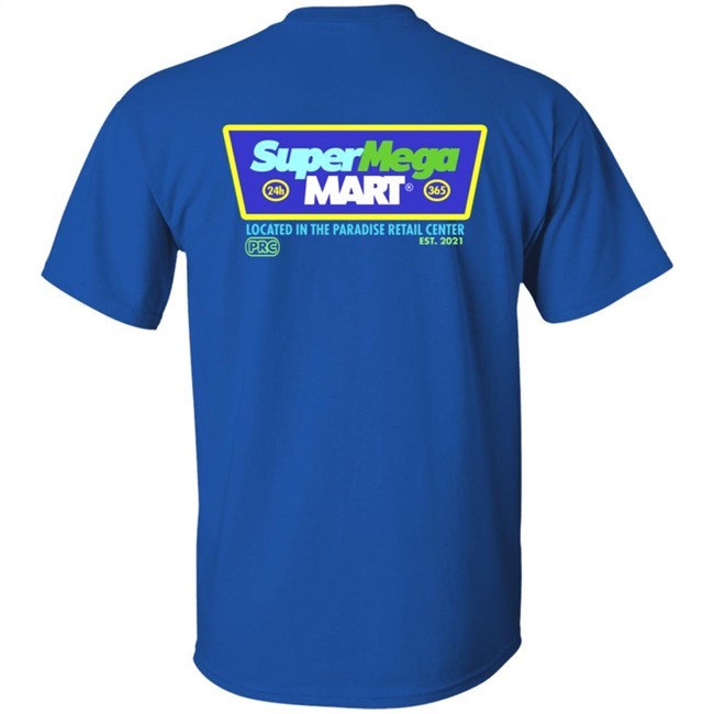 Limited Edition Supermega Mart Merch Supermega Mart Logo Shirt Limited Edition Supermega Mart Merch Supermega Mart Logo Shirt