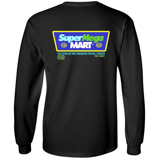 Limited Edition Supermega Mart Merch Supermega Mart Logo Shirt Limited Edition Supermega Mart Merch Supermega Mart Logo Shirt