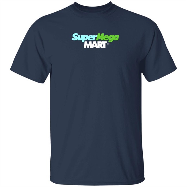 Limited Edition Supermega Mart Merch Supermega Mart Logo Shirt Limited Edition Supermega Mart Merch Supermega Mart Logo Shirt