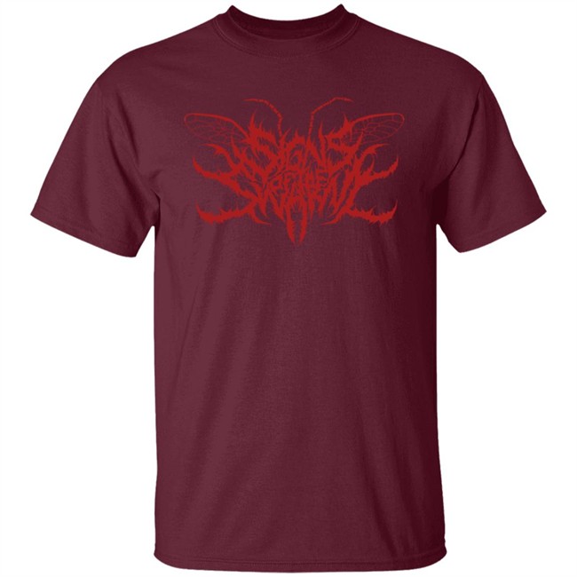 Signs Of The Swarm Logo Grey Shirt Signs Of The Swarm Logo Grey Shirt