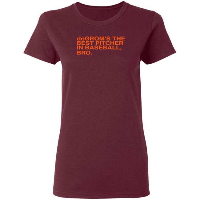 Obviousshirts Degrom The Best Pitcher In Baseball Bro T Shirt Obviousshirts Degrom The Best Pitcher In Baseball Bro T Shirt