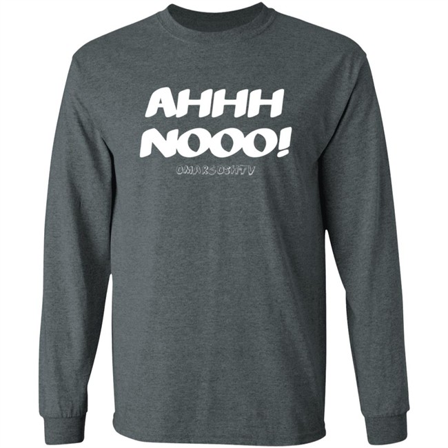 Ahhh Noooo White Lettering Hoodie Ahhh Noooo White Lettering Hoodie