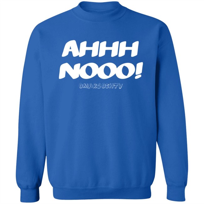 Ahhh Noooo White Lettering Hoodie Ahhh Noooo White Lettering Hoodie