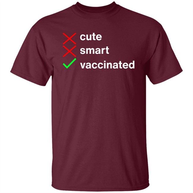 Zach Heltzel Cute Smart Vaccinated Tee Shirt Zach Heltzel Cute Smart Vaccinated Tee Shirt