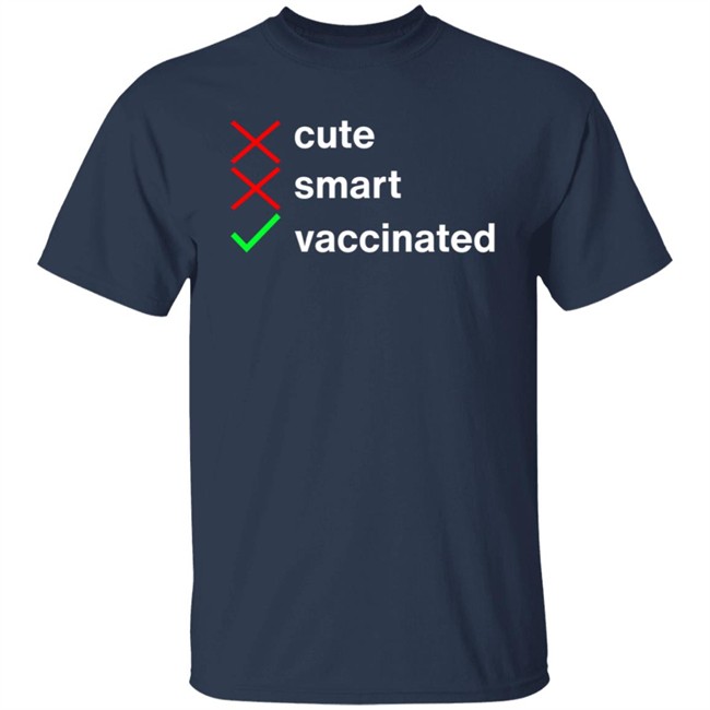 Zach Heltzel Cute Smart Vaccinated Tee Shirt Zach Heltzel Cute Smart Vaccinated Tee Shirt