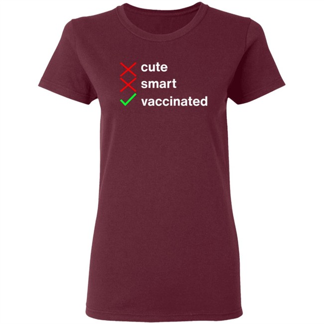 Zach Heltzel Cute Smart Vaccinated Tee Shirt Zach Heltzel Cute Smart Vaccinated Tee Shirt